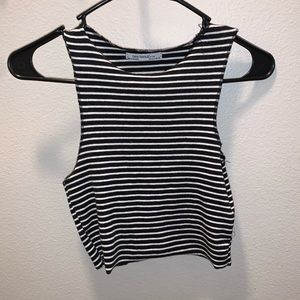 Cropped Stripped shirt